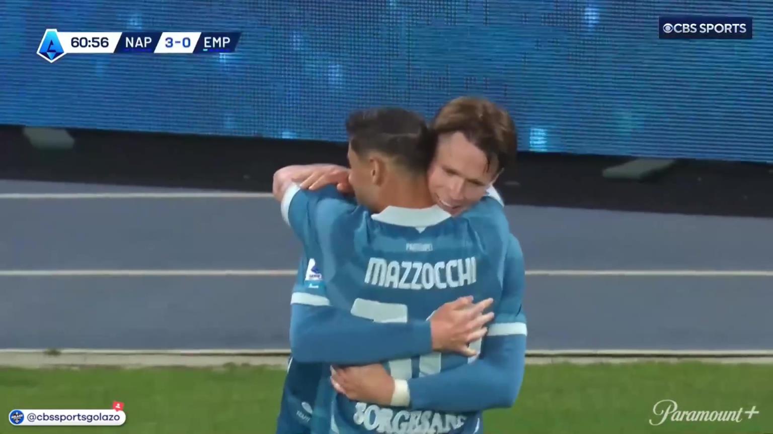 無敵雙響炮！麥克托米奈甩頭破門梅開二度！盧卡庫傳中送助攻！