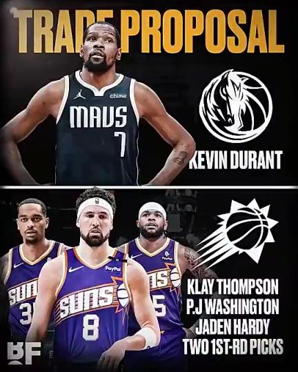 和歐文濃眉組三巨？美媒：獨(dú)行俠可用克萊+PJ+哈迪+倆首輪換KD-