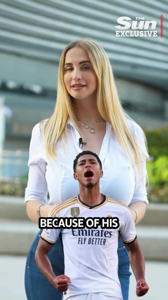 WTF！根本聽不清這皇馬女主持講啥，這身材真的很吸引眼球